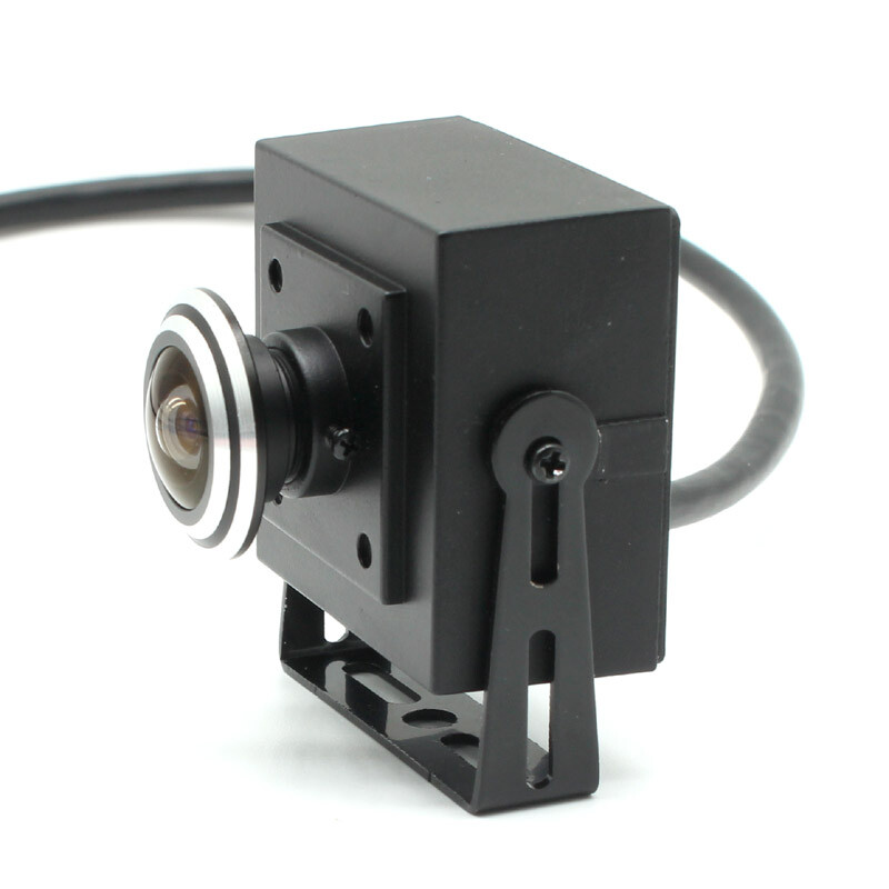 Mini Audio HD CCTV 4MP POE IP Camera Network Security XMEYE H.265+ 1.7mm fisheye gallery