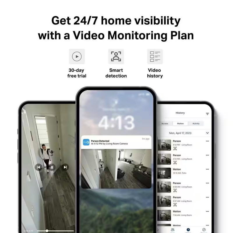 Myq Smart Indoor Home Security Camera gallery