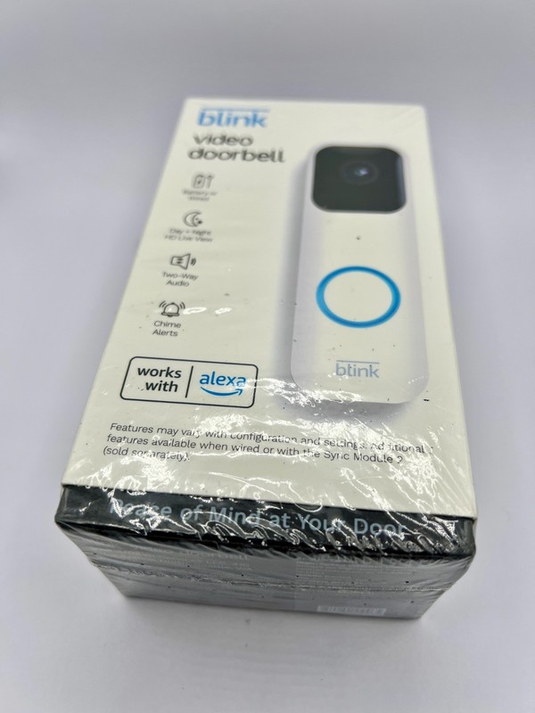 NEW Blink Video Doorbell White HD Smart WiFi Battery or Wired Works w/ Alexa gallery