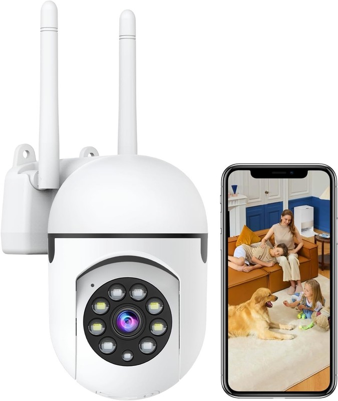 Wireless 5G WiFi Security Camera System Smart Outdoor Night Vision 1080P gallery