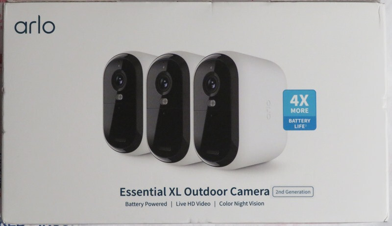 Arlo Essential XL 3-Camera Outdoor Wireless HD Security Camera (2nd Generation)