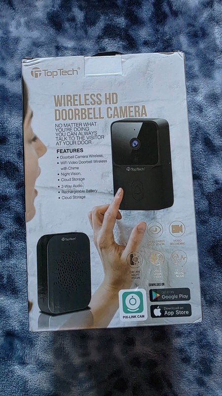 Wireless High Definition (HD) Doorbell Camera By Top Tech, Brand New gallery