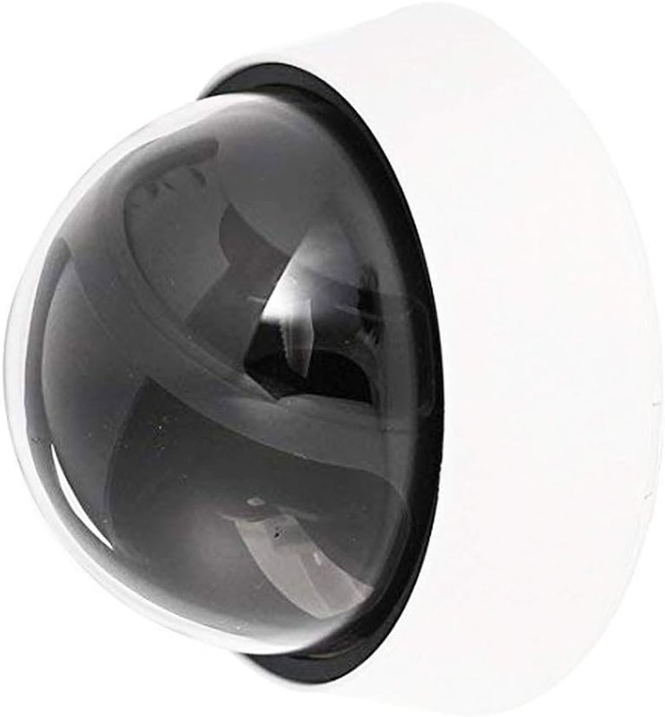 Dome Designed Plastic CCTV CCD Security Camera Cover Black+White gallery