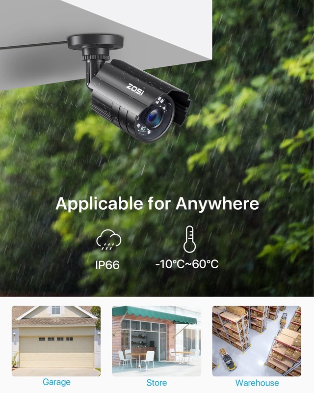 1080P CCTV Camera Outdoor Indoor Hybrid 4 in 1 HD TVI/CVI/AHD/CVBS Home Secur... gallery