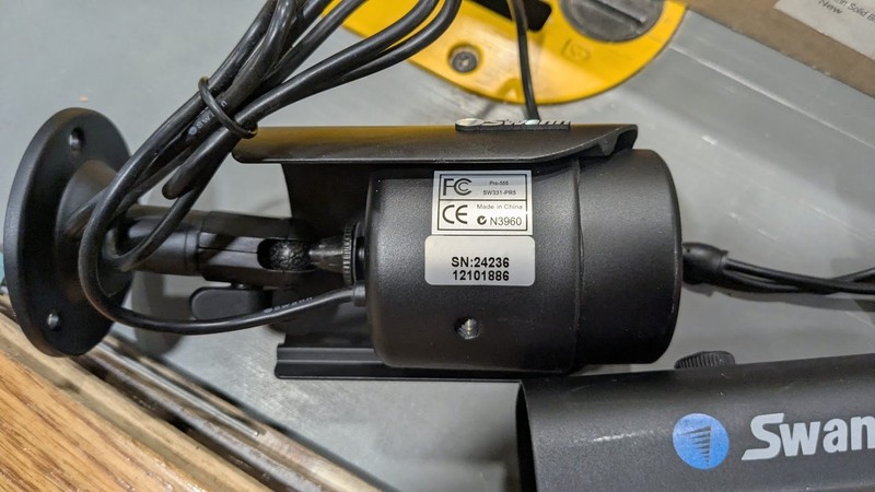 Swann Pro-555 SW331-PR5 N3960 Security Camera; NEW old stock