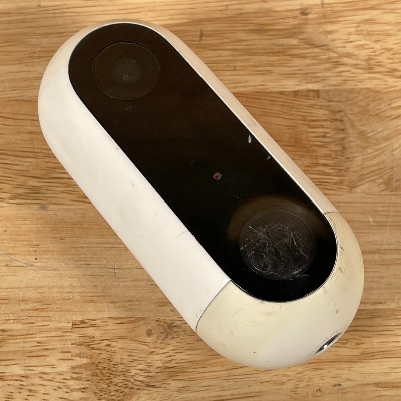 Canary Flex White 1080p Indoor/Outdoor Weatherproof HD Security Camera For Parts