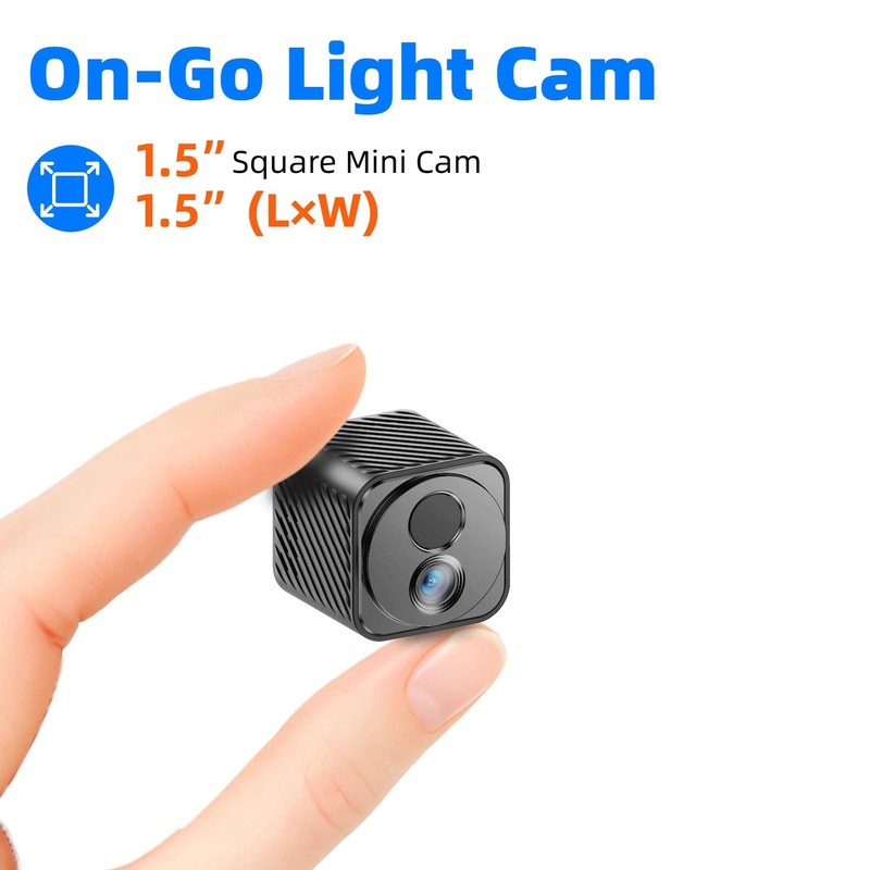 Upgraded Mini 30-Day Battery Life, Wireless 1080P HD with AI Motion Detection... gallery