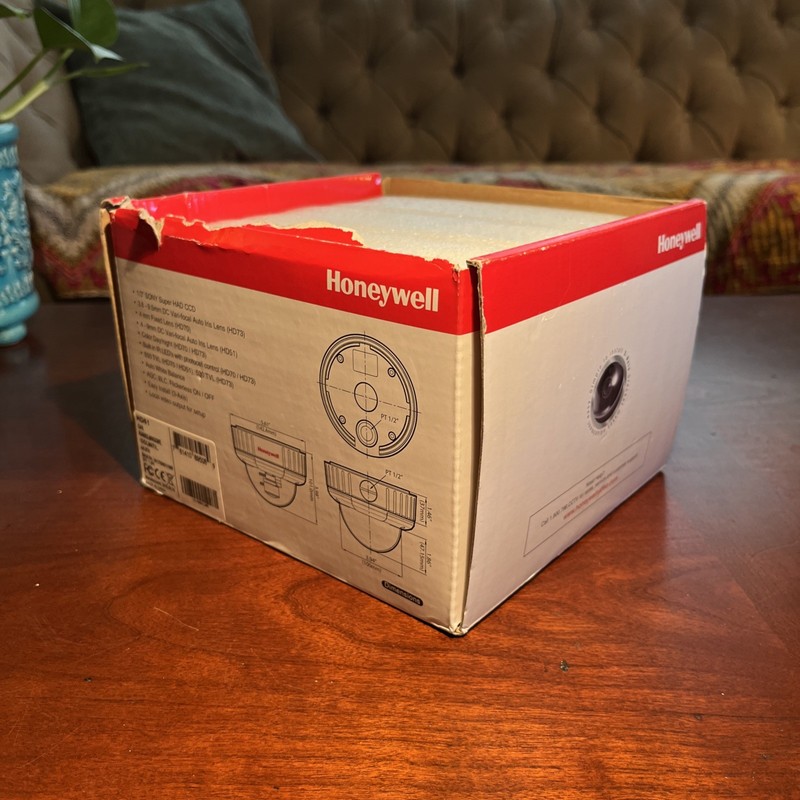 Honeywell HD51 Vandal Resistant Rugged Dome Camera Minidome White Parts Only gallery