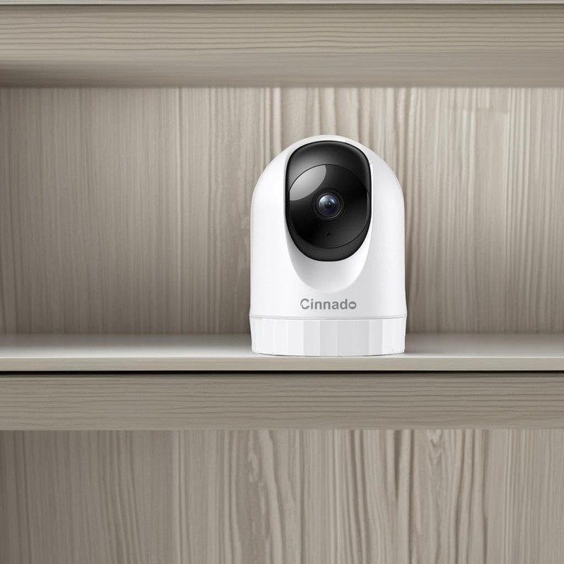 Security Camera Indoor-2K 360° WiFi Cameras for Home Security，Pet/Dog/Baby Ca... gallery