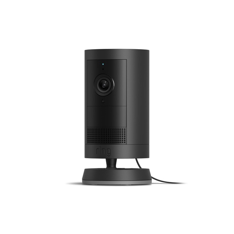 Ring Outdoor Cam Plus Plug-In Black