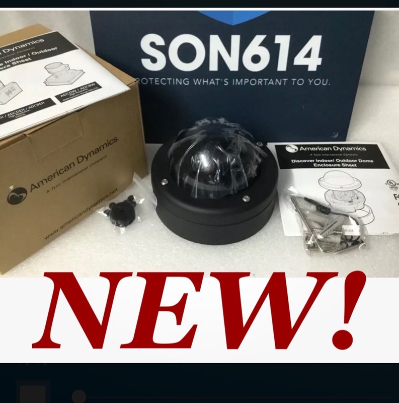 Security Camera W/ 540TVL 2.5-6mm Color PAL VandalProof Dome ADCBH2506TP NEW!