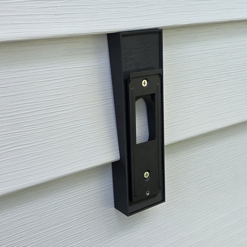 Ring Battery Doorbell (new model) Retinal 2K No Drill Vinyl Siding Mount Bracket gallery
