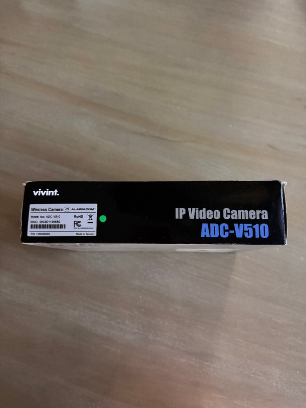 Alarm.com IP Video Camera Model ADC-V510 Vivint No Booklet gallery