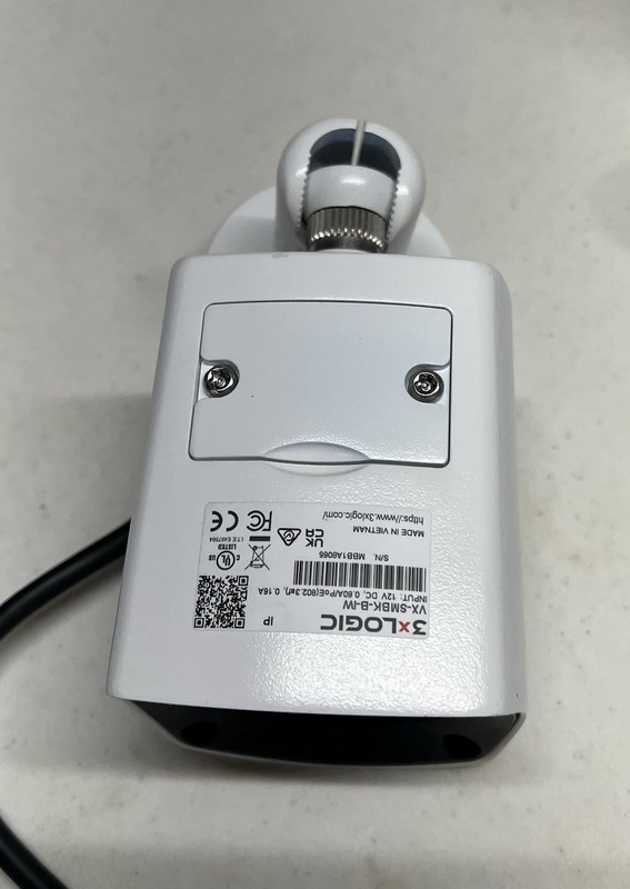 3xLOGIC VX-SMBK-B-IW IP/Network Bullet Wired Color Camera 12V 2022 White gallery
