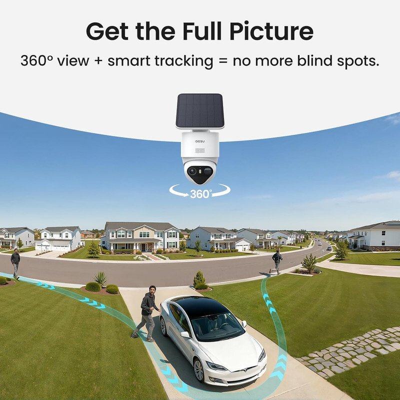 T2 Ultra 4K Security Cameras Wireless Outdoor, Truecolor Night Vision, AI Triple gallery