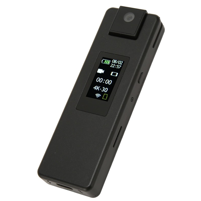 Body Worn Camera Wireless WiFi 4K Motion Monitoring Function Large Capacity LAWM gallery