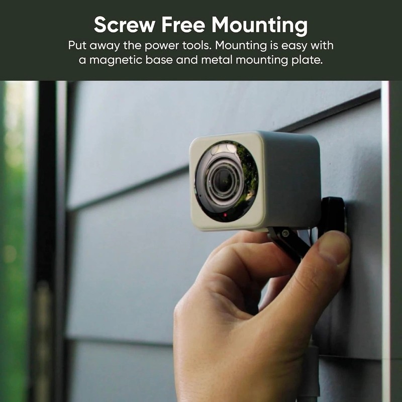 Weatherproof Security Cameras - 2.5K QHD with 512GB Local Storage 2 Pack gallery