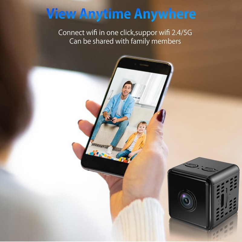 1080P Square with 940nm Night Vision & Motion Detection,Picture Taking cam,Na... gallery
