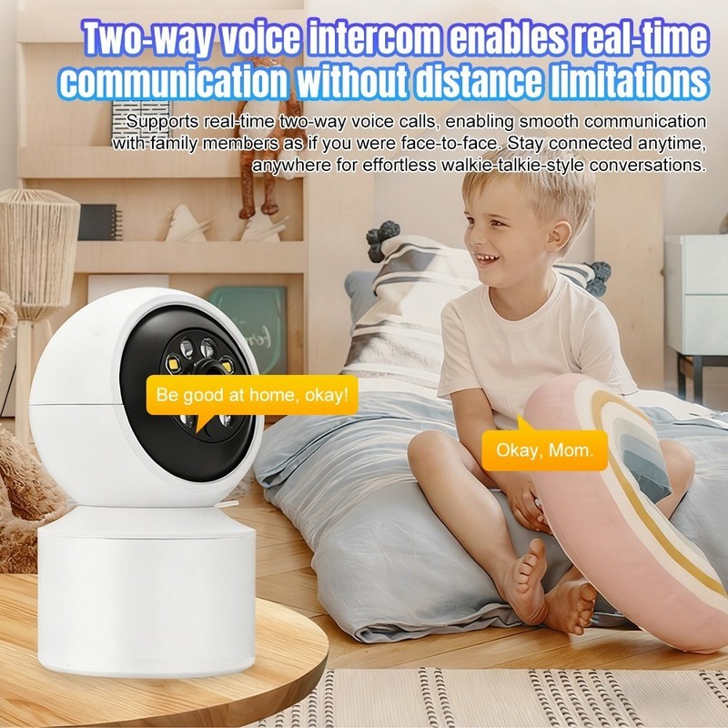 1080P Wireless Security Camera Indoor Smart WiFi Home PTZ IP Cam Night Vision gallery