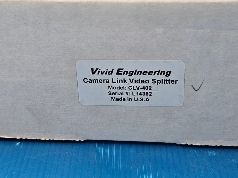 VIVID ENGINEERING CLV-402 CAMERA LINK VIDEO SPLITTER CLV402 Open box gallery
