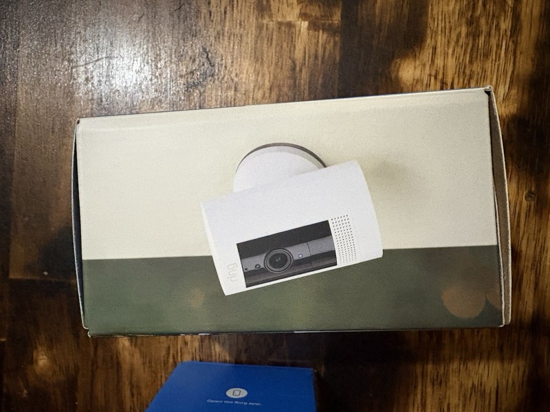 Ring Stick Up Cam Battery HD Security Camera (New in Box gallery
