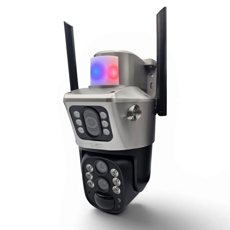 GSS Ultra Anti-Blackout Dual Optics 4G Battery Operated SIM Camera PTZ