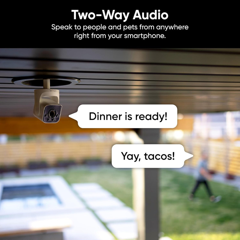 Bulb Cam Security Camera, 2K HD Outdoor Light Bulb Camera, Color Night Vision, D gallery