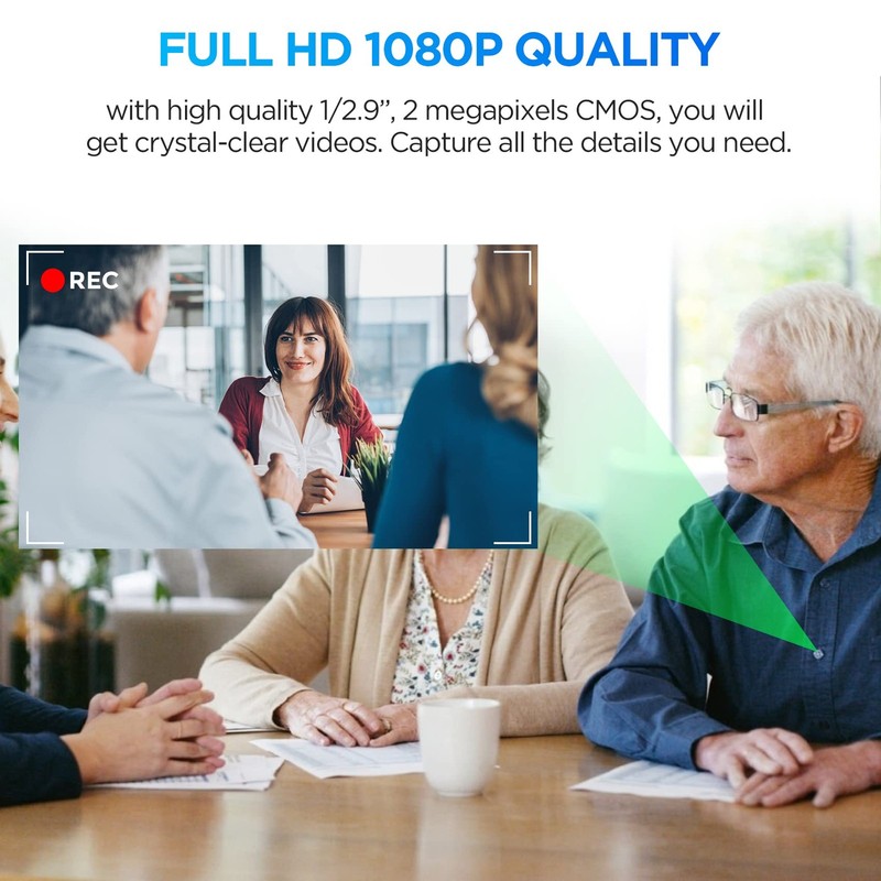 Button Camera 1080P Wearable External Phone Camera for Android Smartphone(Type-C gallery