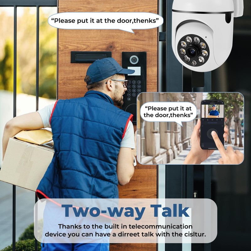 oneware Security Camera Wired,2.4G/5G Indoor Outdoor Wireless Cameras for Hom... gallery
