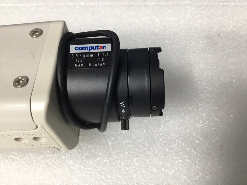 Sanyo VCC-6594 Security Color Camera W/ 520TVL 3.5~8mm CCTV Surveillance TESTED! gallery