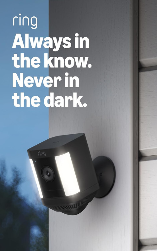 Spotlight Cam Plus, Battery (Newest Model), Home or Business Security with HD Vi