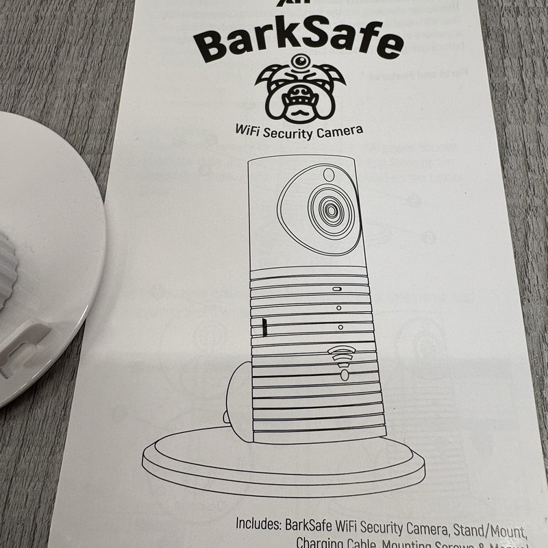 BarkSafe Pet Cam – Smart WiFi Security Camera for Dogs & Cats – Brand New! gallery
