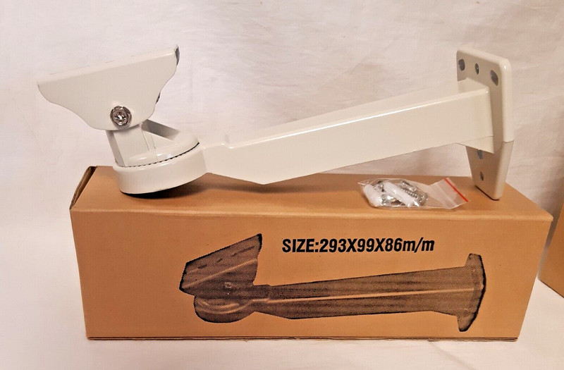 Vandal Resistant CCTV Security Indoor / Outdoor Camera Aluminum Case W/11" Mount gallery