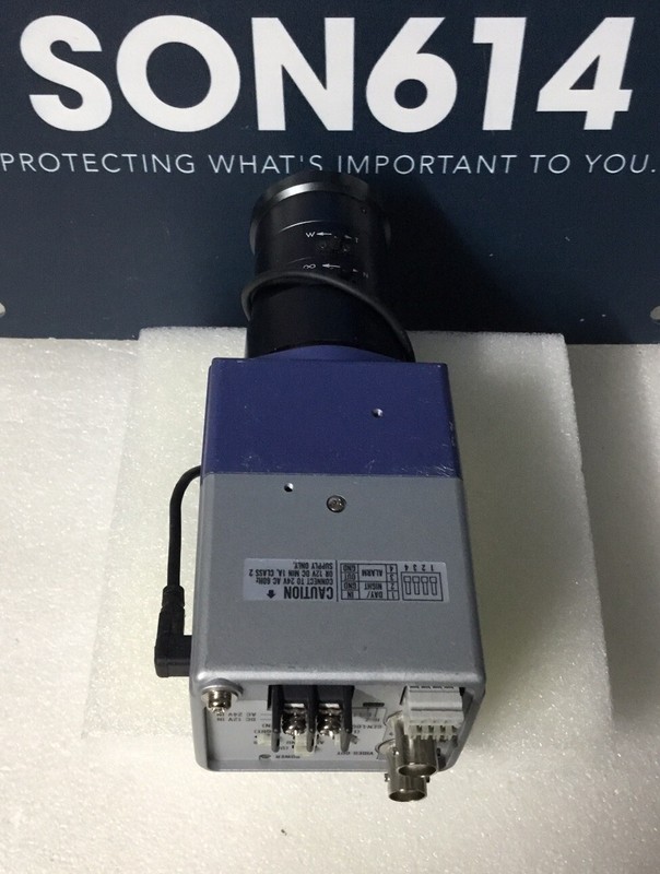Panasonic WV-CP484 Security Color Camera W/ 5-40mm 540TVL ABF (SN:3357) TESTED! gallery