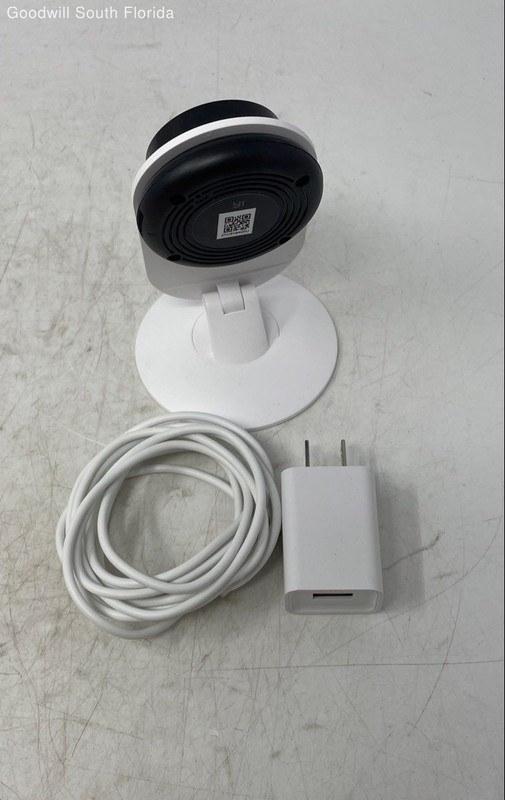 YI Home White 2K Pro Security Surveillance Camera With Accessories Not Tested gallery