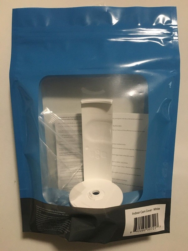 RING Indoor Cam Cover Security Camera Privacy Cover - White NEW gallery