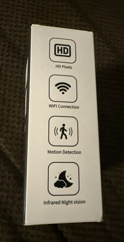 CVQZA Camera,Mini ‌WiFi Wireless Camera‌ HD Night Vision Motion Detection gallery