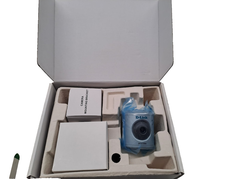 D-Link DCS-930L Wireless N Network Camera Wi-Fi Home Security NO BASE