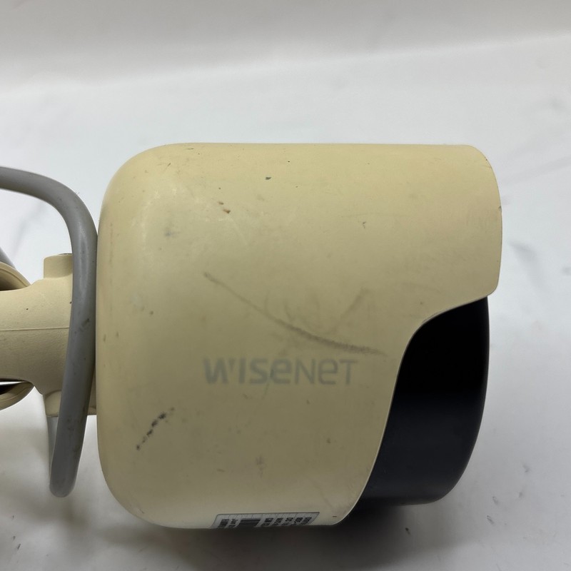 Wisenet SDC-89446BF Bullet White Camera Digital Color CCTV BNC & DC Power gallery