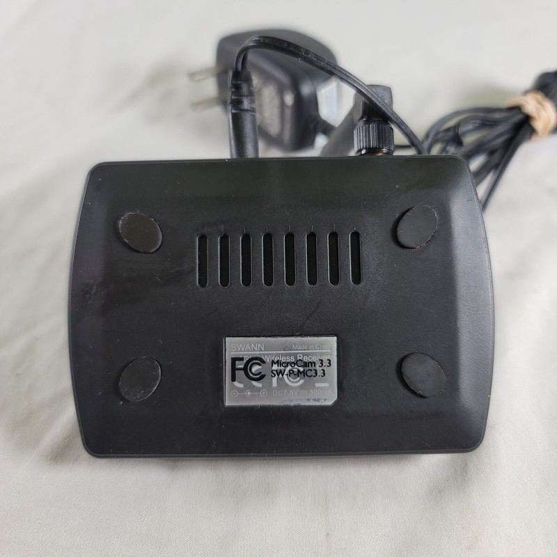 Swan MicroCam 3.3 Wireless security camera 4 channel switching receiver Part gallery