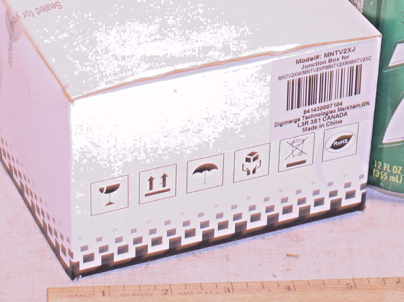 NEW SEALED DIGIMERGE MNTV2XB JUNCTION BOX MOUNT MNT MNTV PINNACLE SYNCRP IP USA