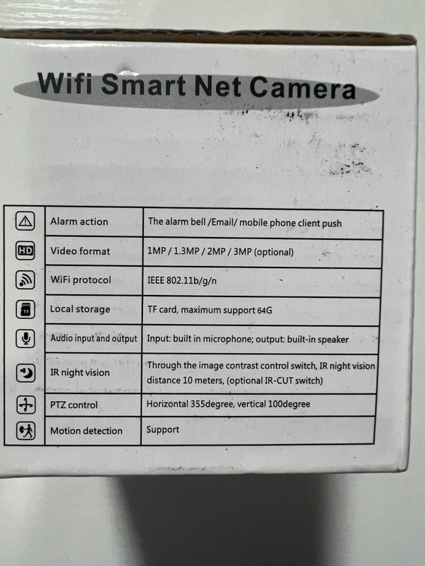 WiFi Smart NET CAMERA - NEW gallery