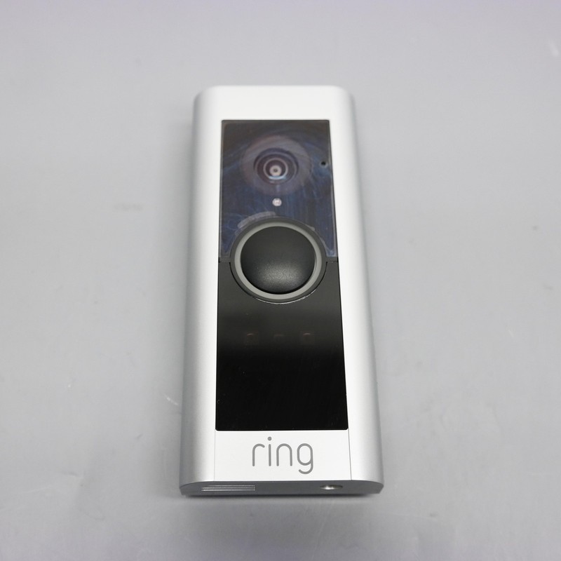 Ring Wired Doorbell Pro Smart WiFi Video Doorbell - Satin Nickel gallery