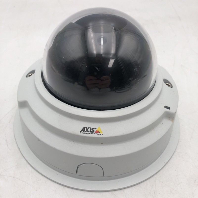 USED Axis Model P3344 12MM Dome Security Camera UNTESTED AS IS READ O