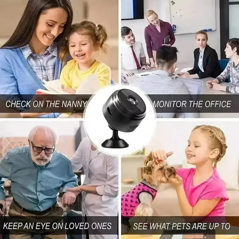 A9 Mini Surveillance Cameras with Wifi 1080P HD Mini Camera Sensor Night Vision gallery