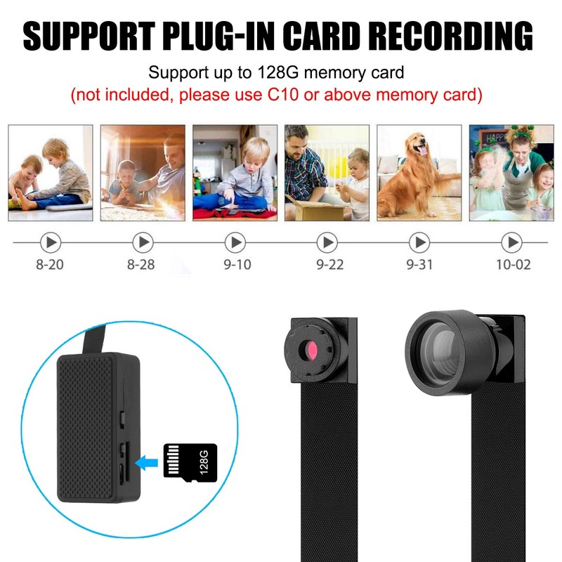 Full 1080P Wireless WiFi Mini Camera DIY Home Security Cam Video DVR Recorder gallery