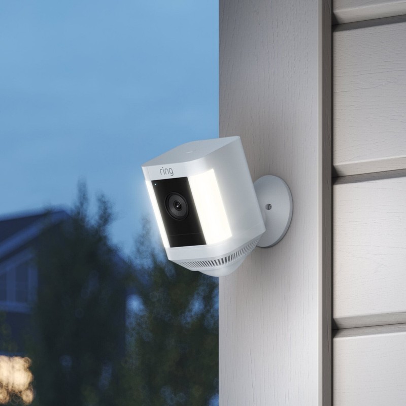 Ring Spotlight Cam Plus Outdoor/Indoor Wireless Camera+ 2 Batteries+ Mounting gallery