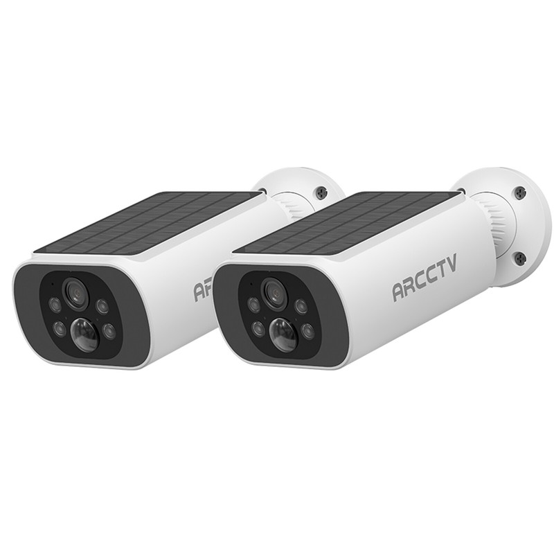 ARCCTV 4MP Wifi Security Camera System Wireless Solar Battery Home Night Vision