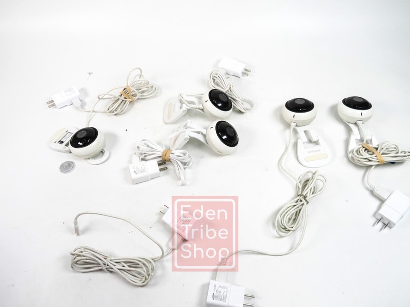 Lot of 5 Samsung Wisenet SNH-V6431BN 1080p Wi-Fi IP Camera
