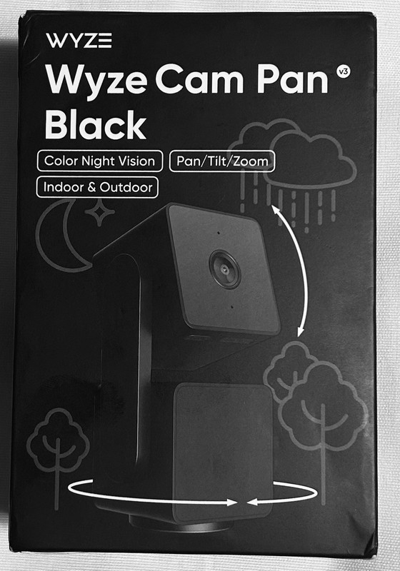 Wyze Cam Pan v3 Indoor/Outdoor IP65 1080P 360° Pan/Tilt/Zoom Wi-Fi Smart Home gallery